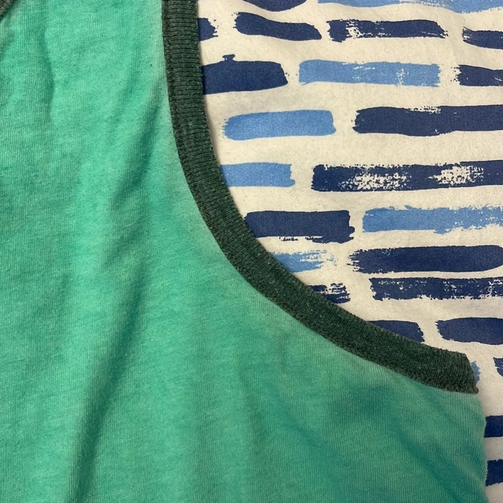 On the Byas mint green tank top - Picture 4 of 4